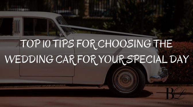 tips for choosing wedding cars